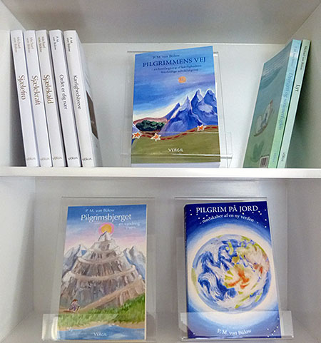 Foto af forfatterskab med bøger